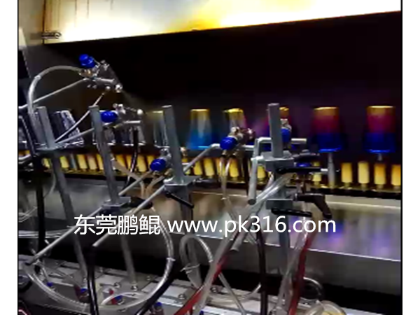雙色玻璃杯噴漆生產(chǎn)線