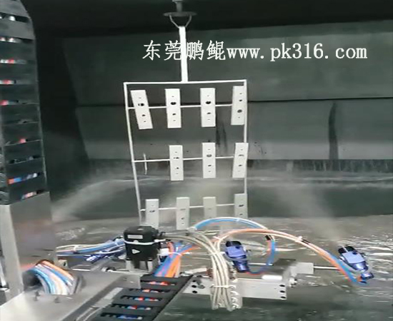 五金配件靜電噴漆流水線